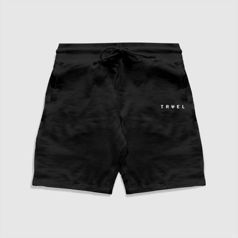 Black Travel Infinite Shorts