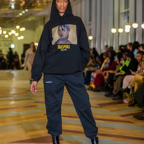 Travel Infinite Black Diaspora Queen Hoodie