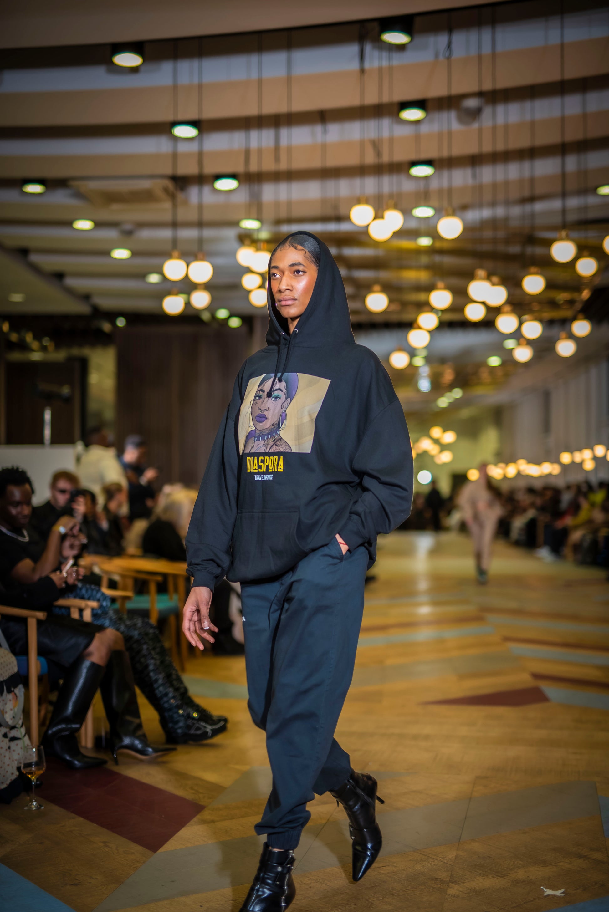 Travel Infinite Black Diaspora Queen Hoodie - a98bae - Travel Infinite