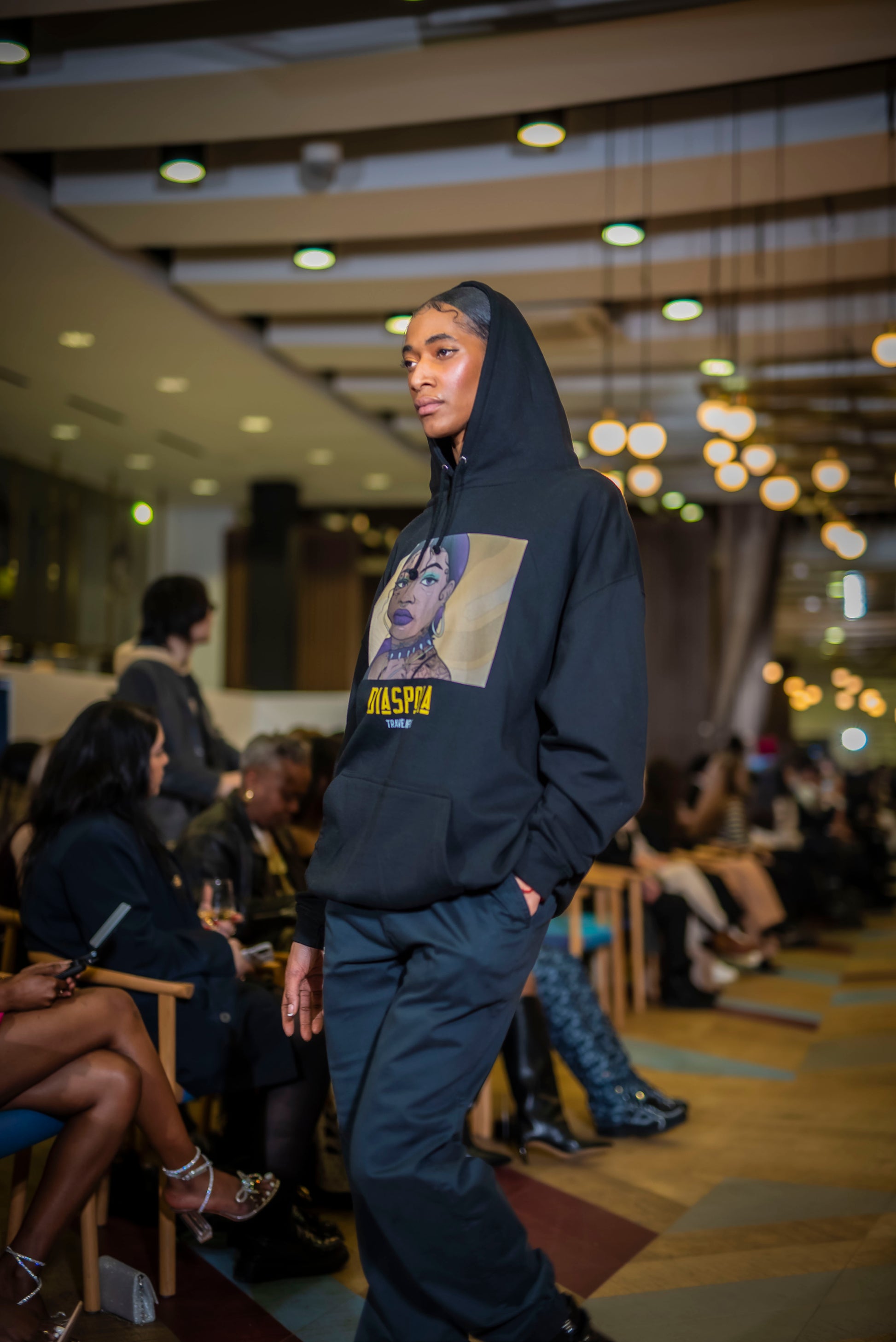 Travel Infinite Black Diaspora Queen Hoodie - a98bae - Travel Infinite