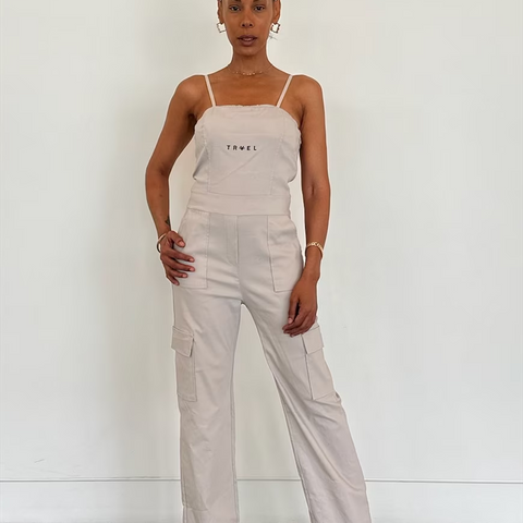 Travel Infinite Cargo Body Suit (Beige)