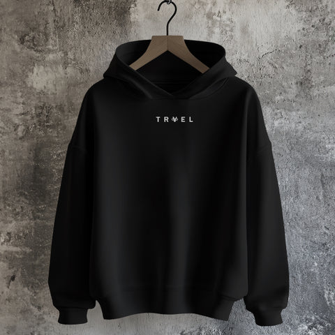 Black Travel Infinite Hoodie